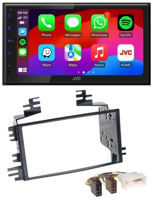 JVC Bluetooth 2DIN MP3 DAB USB Autoradio für Kia Rio Rio5 Sportage Hyundai Accen - Bild 1 von 4