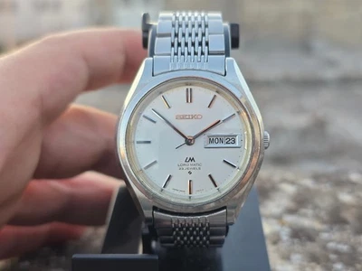 SEIKO 5606-7070 LM Lord Matic Automatic Mens Watch From JAPAN - Immagine 1 di 4