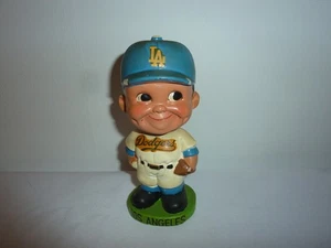 Bobblehead Nodder LA Dodgers 1962 de colección base verde Japón como está - Imagen 1 de 7