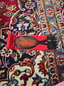 Mason Pearson BN1 Bristle and Nylon Hair Brush, Large - Ruby - Picture 1 of 3