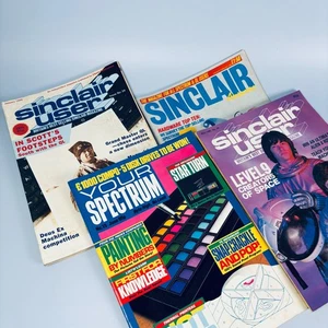 VINTAGE COMPUTER MAGAZINES X4 YOUR SPECTRUM, SINCLAIR USER X2, SINCLAIR ANSWERS - Afbeelding 1 van 17