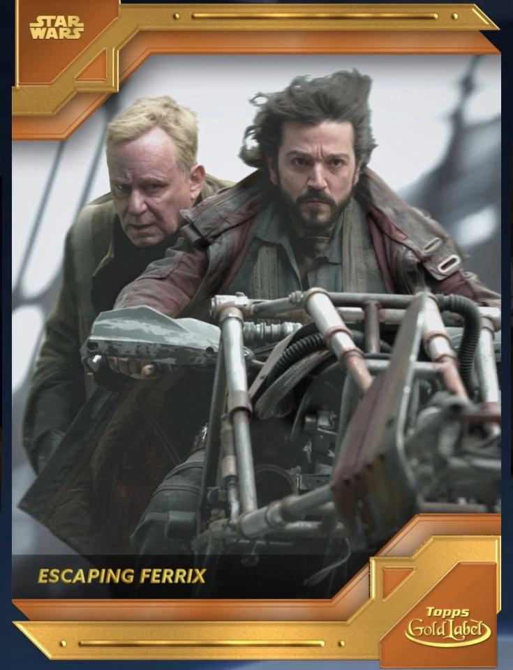 topps star wars card Trader FERRIX  FOCAL POINT EPIC GOLD LABEL - Image 1 of 1