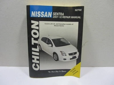 Manual de reparo Chilton Nissan Sentra 2007-12 - Imagem 1 de 2