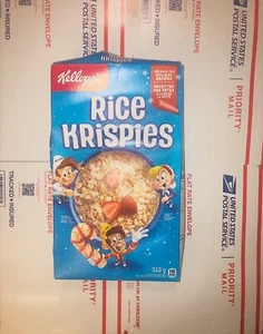 Kellogg's Frosted Rice Krispies Cereal 12 oz (with Free Cereal) - Picture 1 of 4