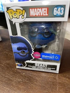 Funko POP! Marvel 643: X-Men Beast Walmart Exclusive w/ Flocked NEW Bobble-Head - Picture 1 of 6