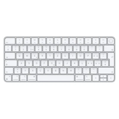 Genuine Apple Magic Keyboard with Touch ID, White **Swiss QWERTZ** (MK293SM/A) - Image 1 of 4