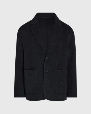 New Club Monaco Double Faced Wool Cashmere Blazer Size 42 Charcoal $395 NWT - Image 1 of 4
