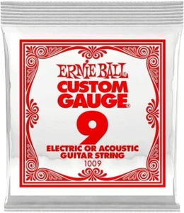 Ernie Ball acero liso, cuerdas individuales, .009 - P01009 6-PAK - Imagen 1 de 1