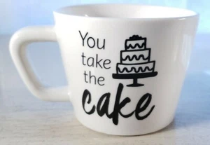 Weight Watchers Celebrate “You Take The Cake” 8 Oz Porcelain Mug - NIB - Picture 1 of 8