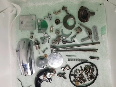 Universal Commodore Sewing Machine parts +Accesories inc base plate, piping foot - Image 1 of 4