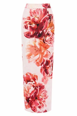 ex Coast Geraldine Occasion Column Maxi Skirt with Split - Image 1 of 4