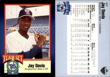 Jay Davis 1995 Binghamton Mets #NNO Card *AutographDen*