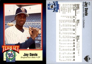Jay Davis 1995 Binghamton Mets #NNO Card *AutographDen*