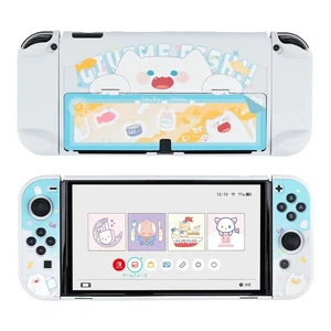 GeekShare Protective Case for Nintendo Switch OLED & Joy Con Cover BOBO Cat Kits - Picture 1 of 25