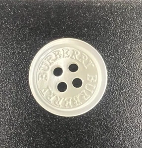 Authentic Burberry button white 10mm - Picture 1 of 14