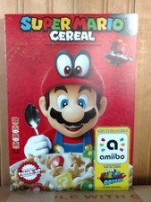 Nintendo SUPER MARIO CEREAL w/ amiibo Limited Edition Collectible Odyssey LE X3