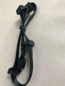 Corsair Type 4 6 Pin to 4 SATA DRIVER POWER CABLE FOR CORSAIR CXM - Picture 1 of 6