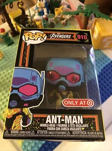 Como Nuevo⚡️Funko Pop ANT-MAN #910 - Marvel Black Light 🎯Exclusivo de Objetivo - Imagen 1 de 7