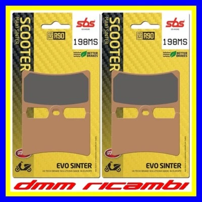 Pastiglie freno anteriori sinterizzate SBS MS YAMAHA T-MAX 560 2022 2023 TMAX - Immagine 1 di 2