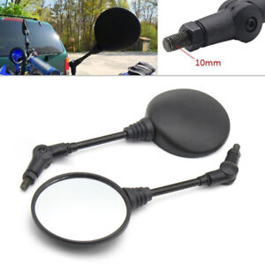 For Motorcycle Dirt Bikes ATV Dual Sport A Pair Of Folding Rear View Mirror Kit