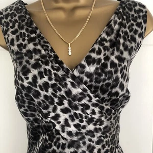 Ladies dress, Hobbs, Size 12. Grey. Worn once. - Picture 1 of 10