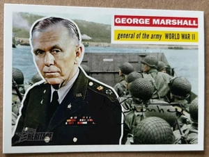 2009 TOPPS AMERICAN HERITAGE GEORGE MARSHALL #23 NM-MT Condition - Picture 1 of 2