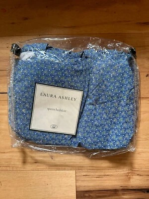 "Falda de cama Laura Ashley de colección Stockton azul 14"" caída" Foto 1 de 4