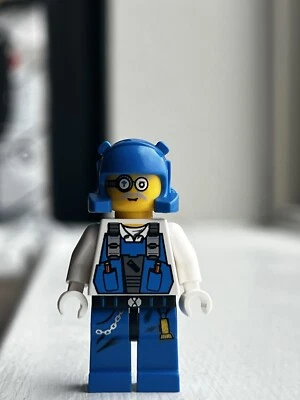 LEGO Minifigure pm007 Power Miner Brains 8957 Mine Mech 2009 - Image 1 of 2