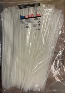 Thomas & Betts Ty-Rap TY28M 14.2” 50lb Natural 1, 000/bag - Picture 1 of 2