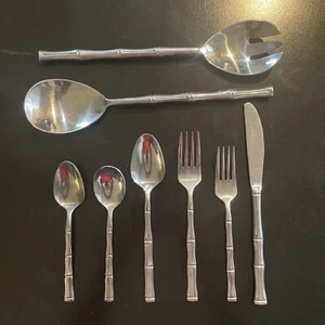 You Choose TAHITIAN by Imperial Stainless Steel Flatware Pieces Midcentury Korea - Picture 1 of 17