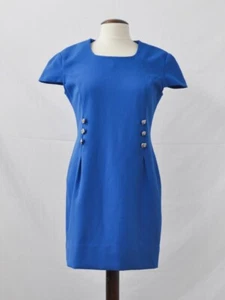 Vestido azul vintage años 80 de Roper Badalona talla M - Imagen 1 de 5