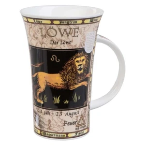 Taza de café signo zodiacal león 0,5 porcelana Glencoe Dunoon 295576 forma - Imagen 1 de 3