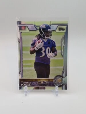 2015 Topps Terrence Magee Rookie #466 Baltimore Ravens - Image 1 of 2