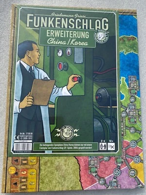 Funkenschlag 4. China/Korea 2F Spiele Kennerspiel Brettspiel Familienspiel Neu - Bild 1 von 4