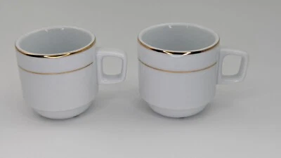 2 件 - Sarica 金边咖啡杯 — 第 1/4 张图片