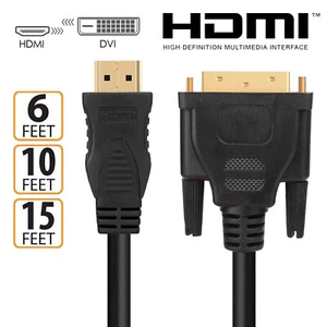 Visual Feast DVI to HDMI Cable Lead Wire from RFI&EMI interference 1900x1200 - Picture 1 of 10
