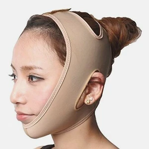 Faja De Compresion Para Adelgazar La Cara Y Papada Reductor Facial Elastica - Picture 1 of 24