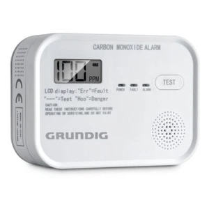 GRUNDIG Kohlenmonoxid Detektor KD-218A Display 10 Jahres CO Gas Sensor Gasmelder - Bild 1 von 12