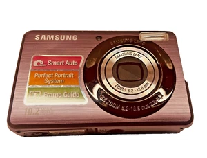 DIGITAL CAMERA SAMSUNG MODEL SL202 - 10.2 MEGA PIXEL- BROWN -WORKS - Picture 1 of 6