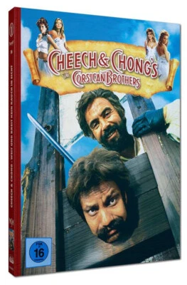 Mediabook CHEECH & CHONG Jetzt rauchts wieder tierisch BLU-RAY Corsican Brothers - Bild 1 von 2