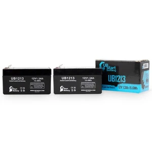 2 Pack Replacement for Werker WKA12-1.3F Battery - Replacement UB1213 Univers... - Picture 1 of 7