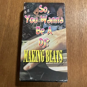 So You Wanna To Be A Dj VHS Tape Making Beats Rare Interviews Herbie Hancock - Picture 1 of 4