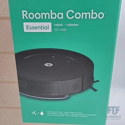 iRobot Roomba Combo Essential Saug- und Wischroboter (Y0110), leistungsstarkes S - Bild 1 von 4