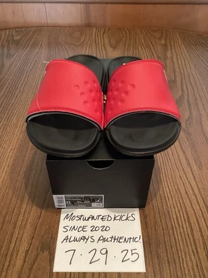 DS 2022 Nike Air Jordan Jumpman Slide University Rojo Negro y Blanco Hombre’s Talla 8 Foto 1 de 4