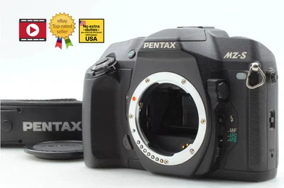 [ Near MINT w / Strap ] PENTAX MZ-S 35mm SLR Film Camera Black Body From JAPAN - Image 1 of 4