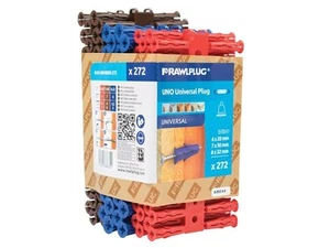 Rawlplug - Plugs UNO® Mixte (Pack de 272) - Photo 1/1