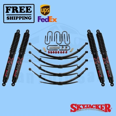 Sistema de elevación de suspensión de 6" con amortiguadores Skyjacker para camioneta GMC K25/K2500 1973-1974 Foto 1 de 3