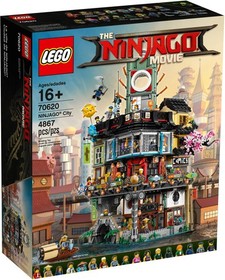 Ninjago City (4867 Pieces) Used 2019