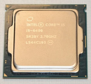 Intel i5-6400 SR2BY Quad Core CPU Processor 2.7GHz 6MB Smart Cache LGA 1151 Used - Picture 1 of 1