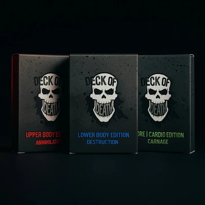 Deck of Death健身卡 — 第 1/4 张图片